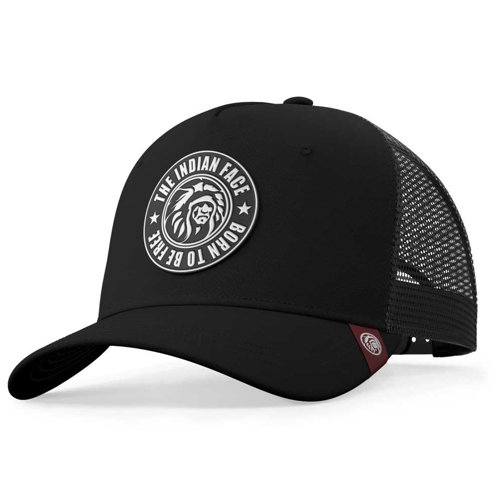 the indian face born to be free trucker cap noir  homme