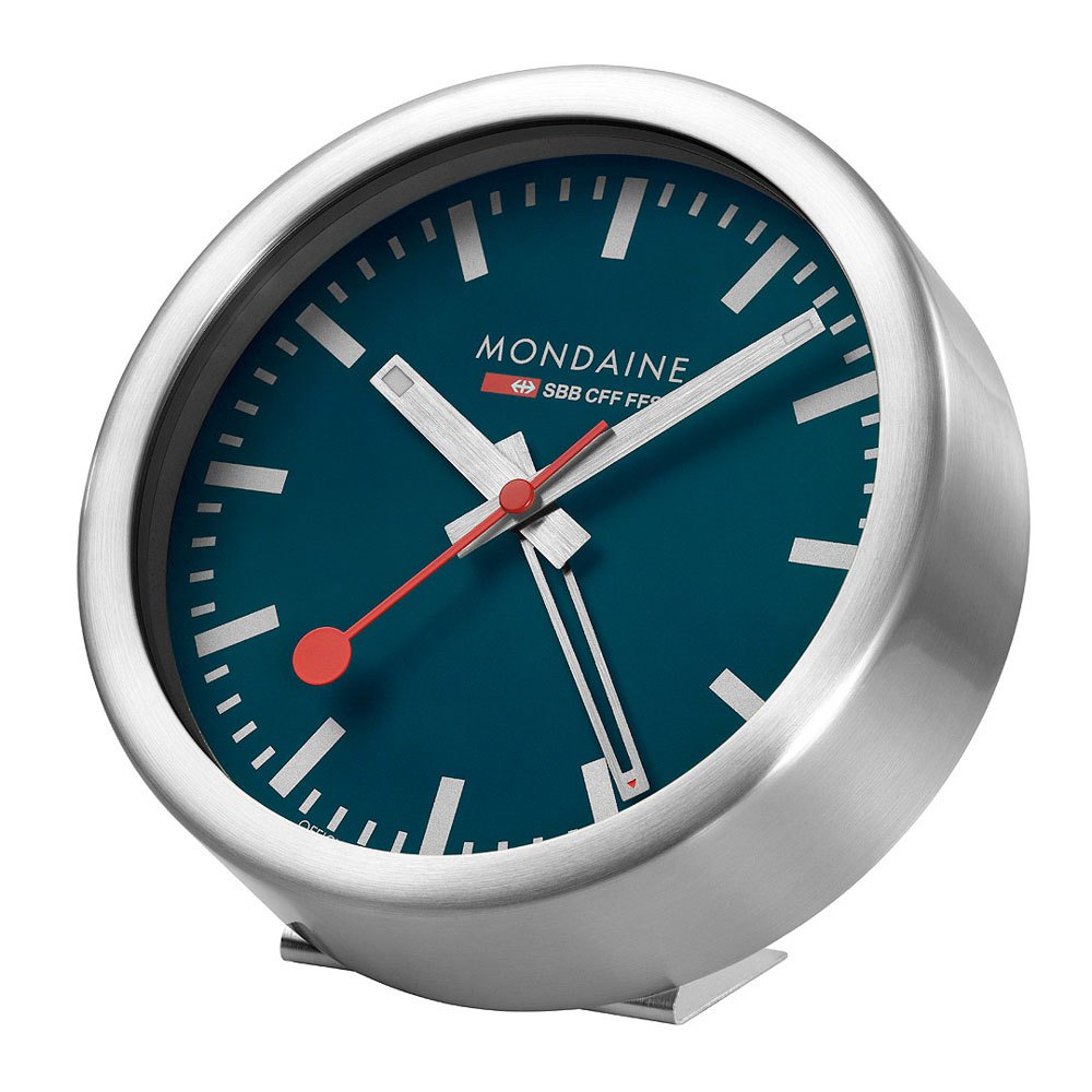 mondaine alarm 125 mm watch argenté