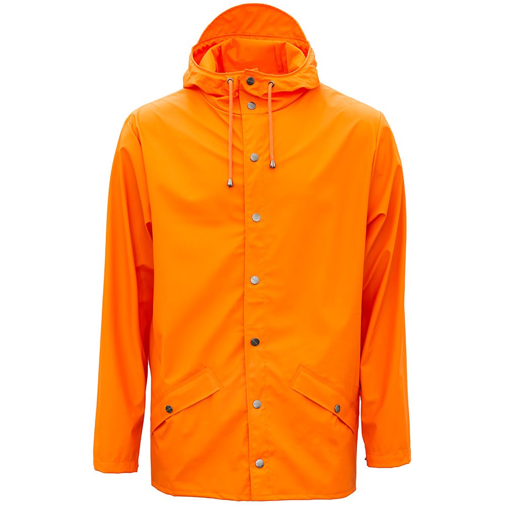 rains 12010 jacket orange l homme