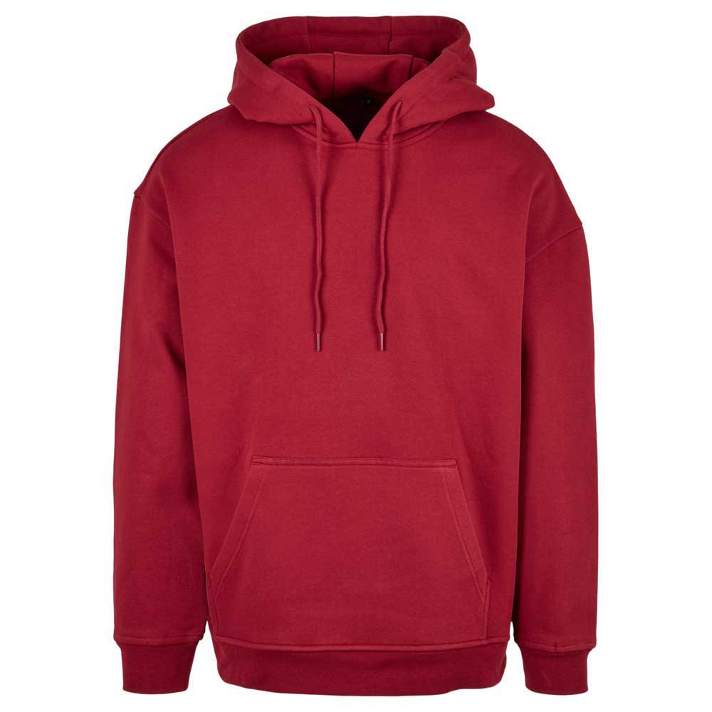 build your brand basic oversize hoodie rouge 2xl homme