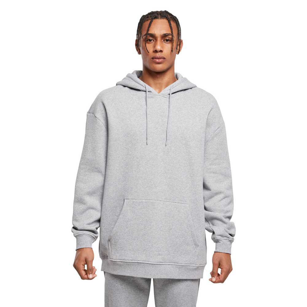 build your brand basic oversize hoodie bleu m homme