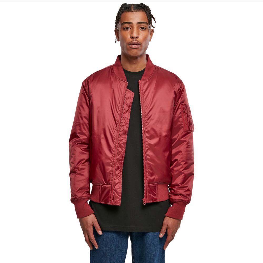 build your brand bomber jacket rouge 4xl homme