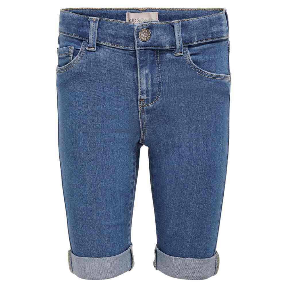only kograin life long bj009 regular waist denim shorts bleu 6 years fille
