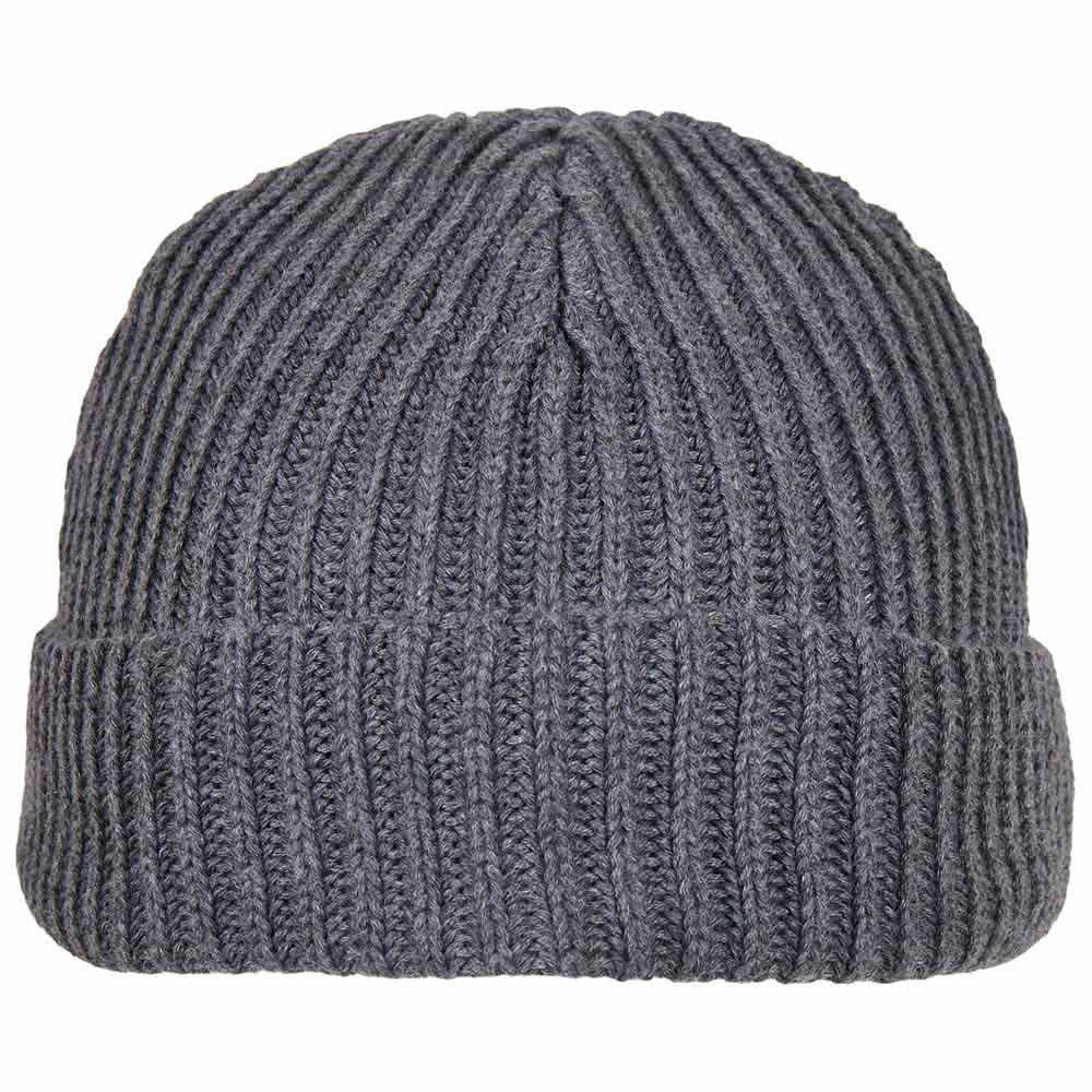 build your brand recycled fisherman beanie gris  homme