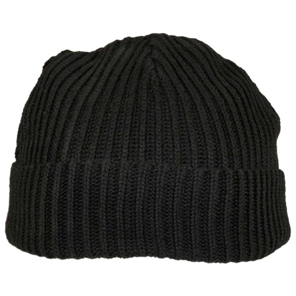 build your brand recycled fisherman beanie noir  homme