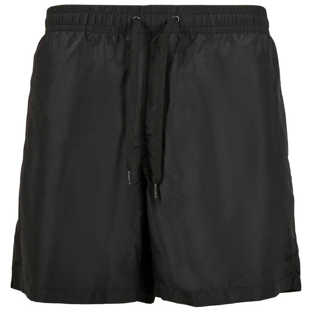 build your brand recycled swimming shorts noir s homme