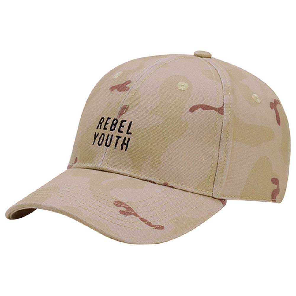 cayler & sons rebel youth curved cap beige  homme
