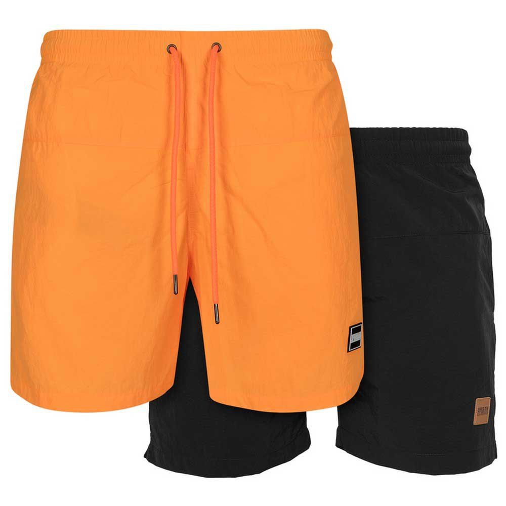urban classics block swimming shorts 2 units multicolore s homme