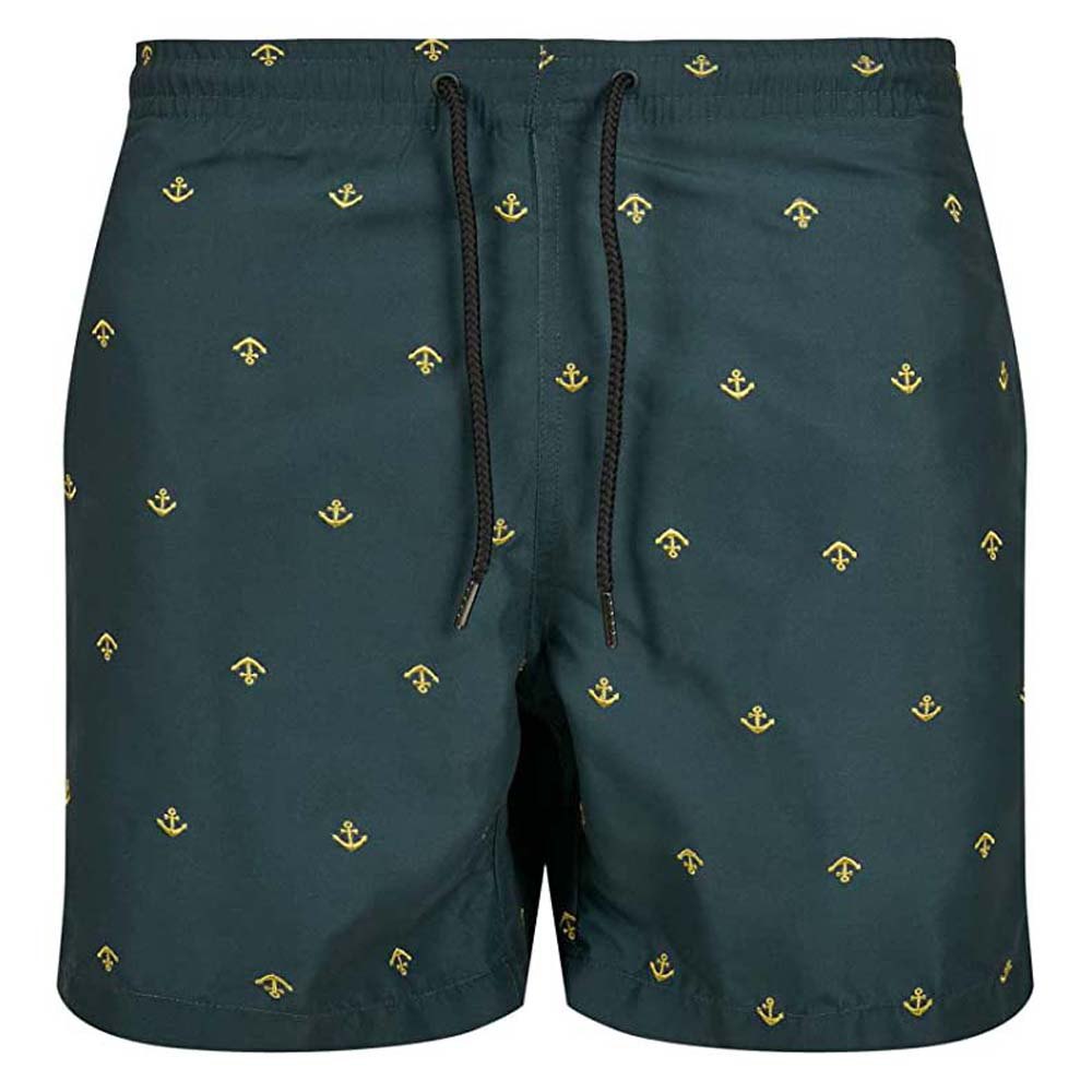 urban classics embroidery swimming shorts vert xl homme