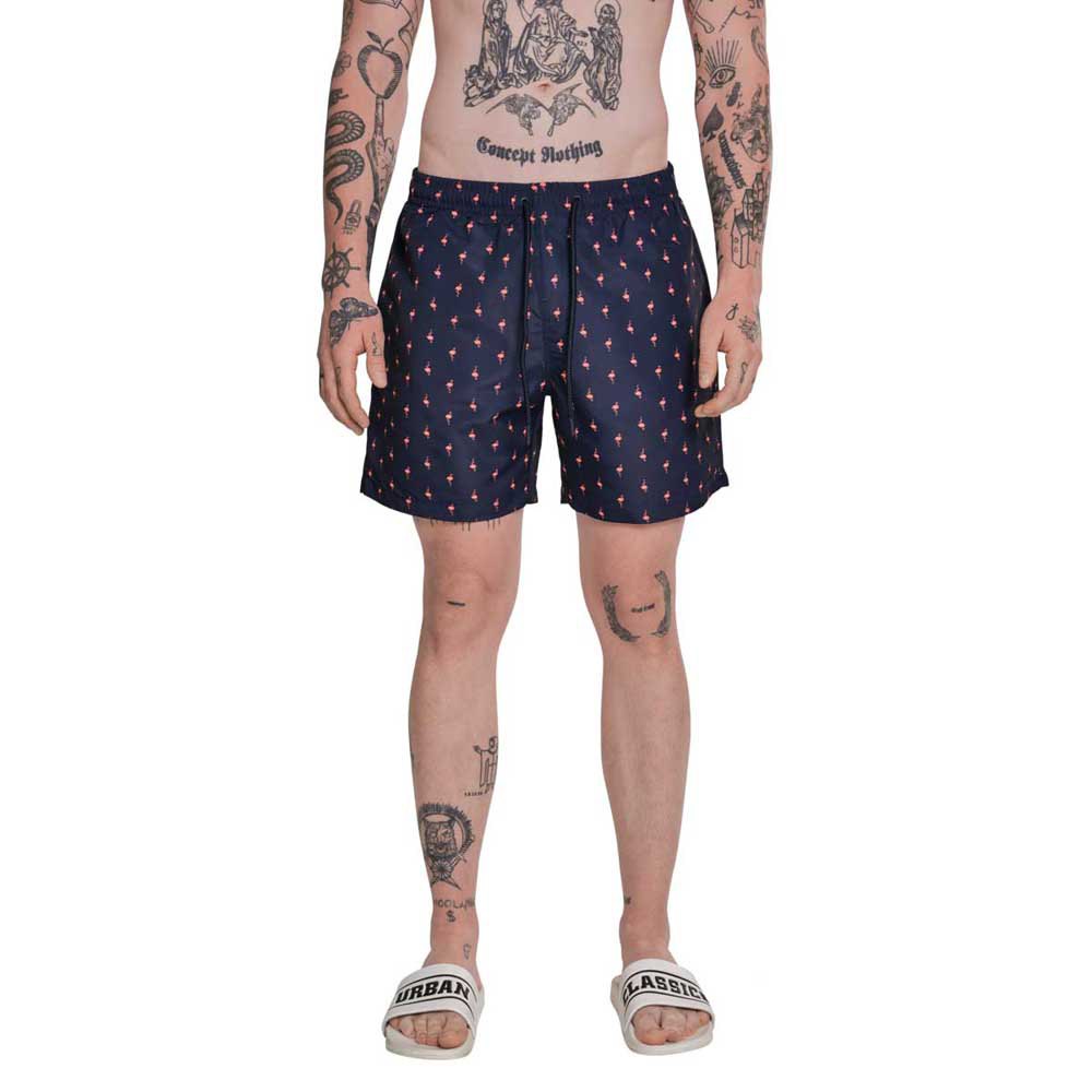 urban classics pattern swimming shorts bleu 4xl homme