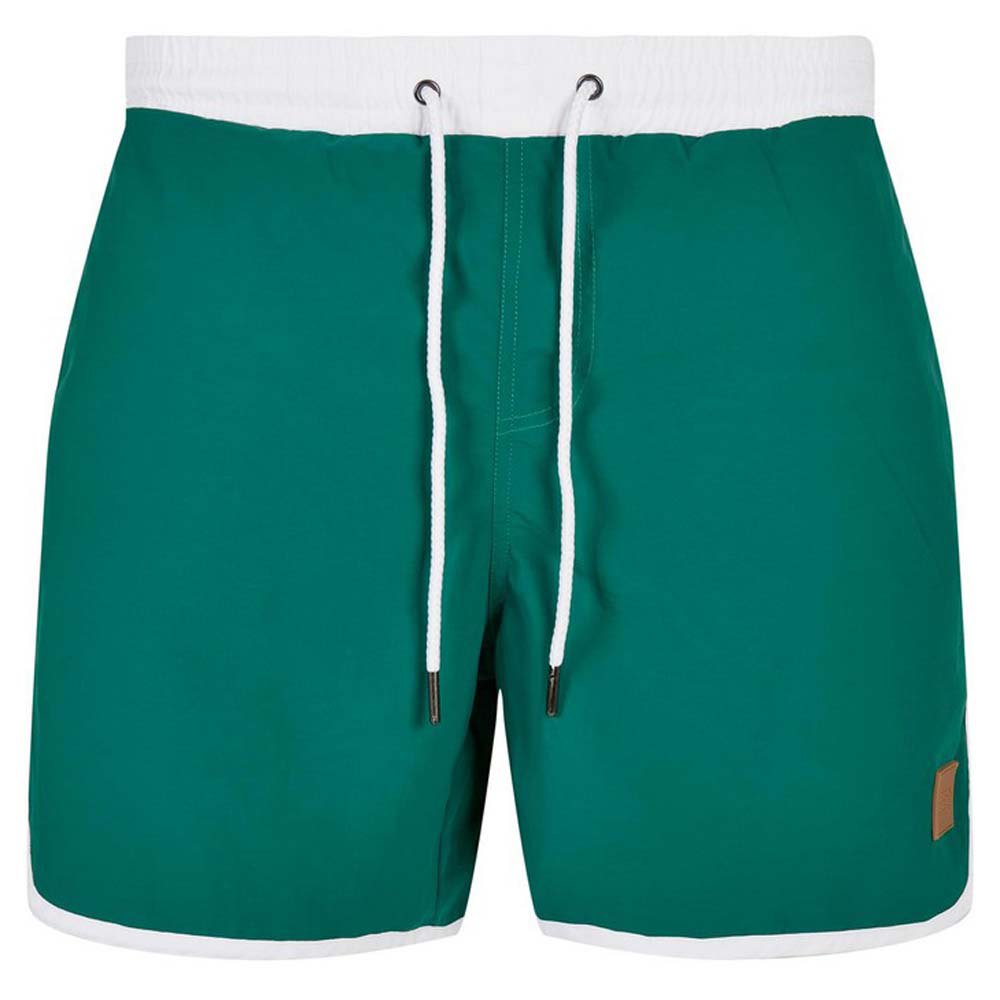 urban classics retro swimming shorts vert 5xl homme
