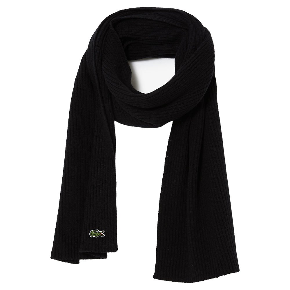 lacoste re0058-00 scarf noir  homme