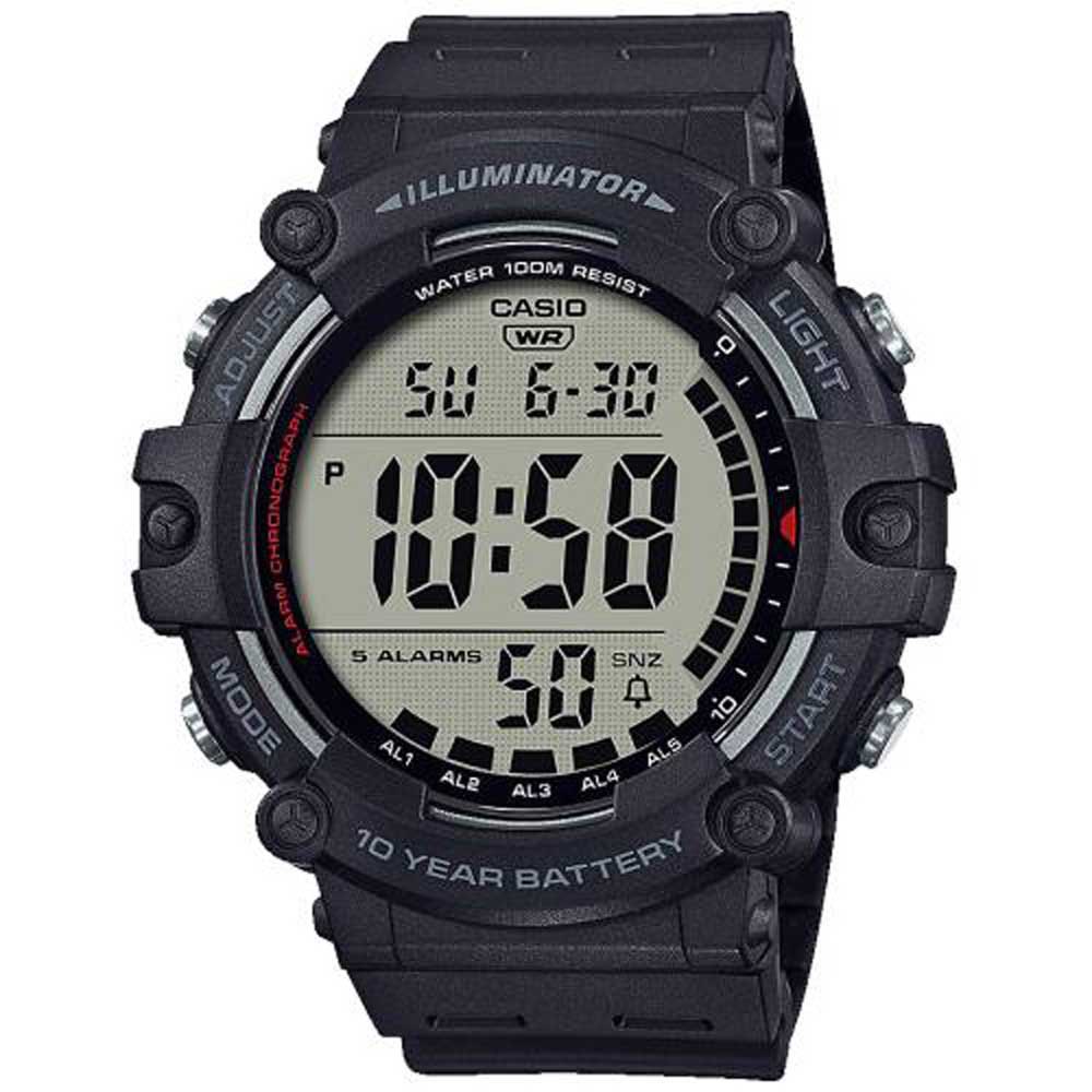 casio ae-1500wh-1avef watch noir