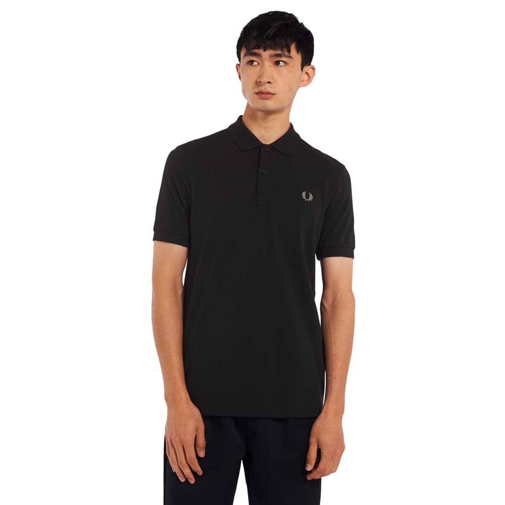fred perry m6000 short sleeve polo noir s homme