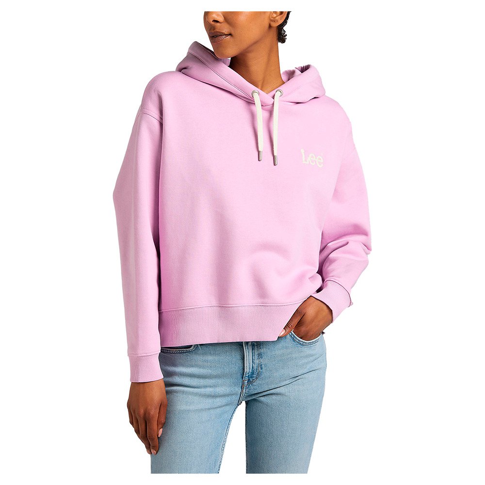 lee essential hoodie violet l femme