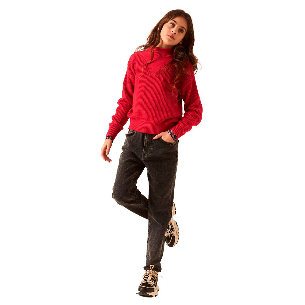 garcia t22642 sweater rouge 10-11 years fille
