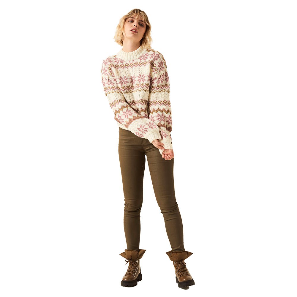 garcia v20243 sweater beige xl femme