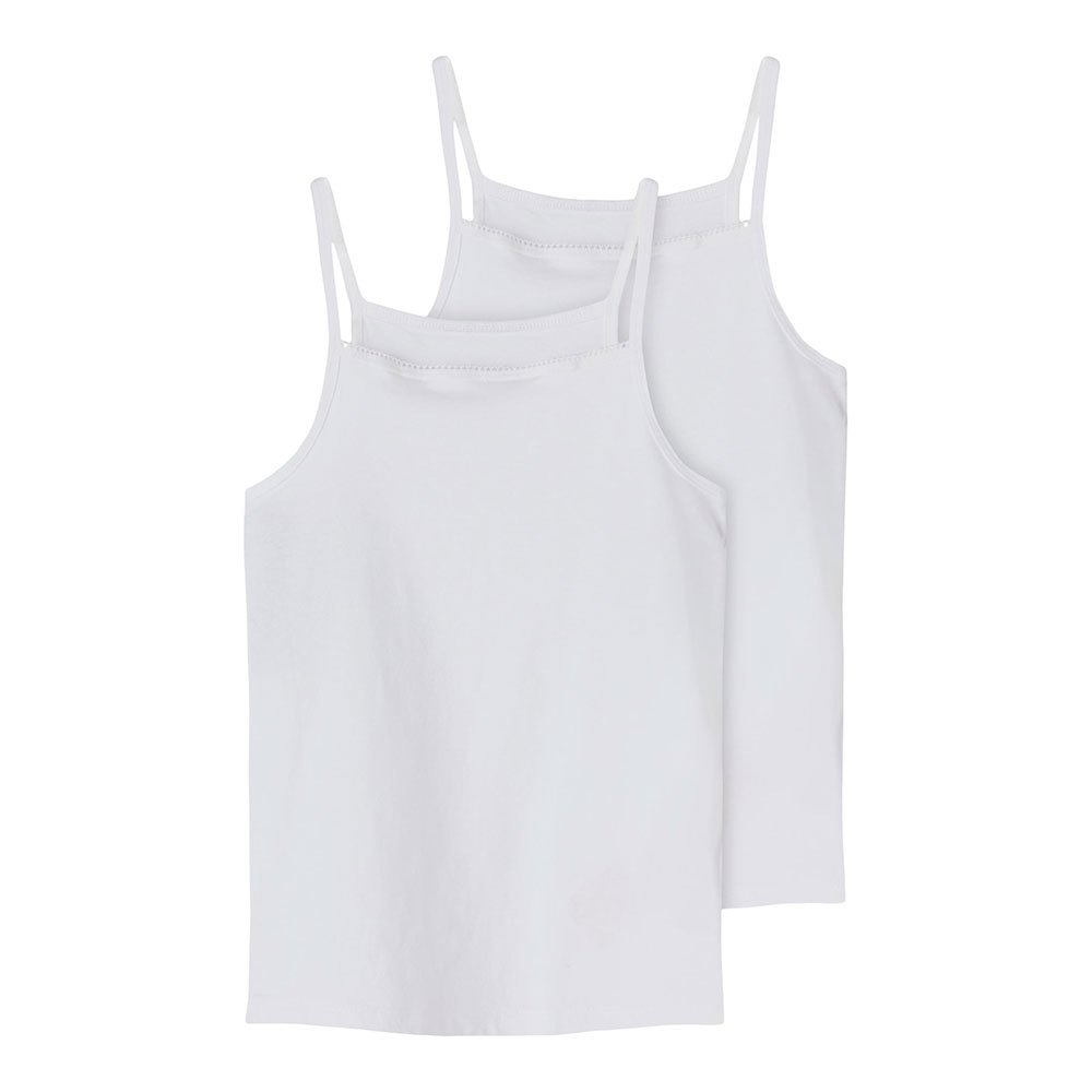 name it strap sleeveless t-shirt 2 units blanc 6 years fille