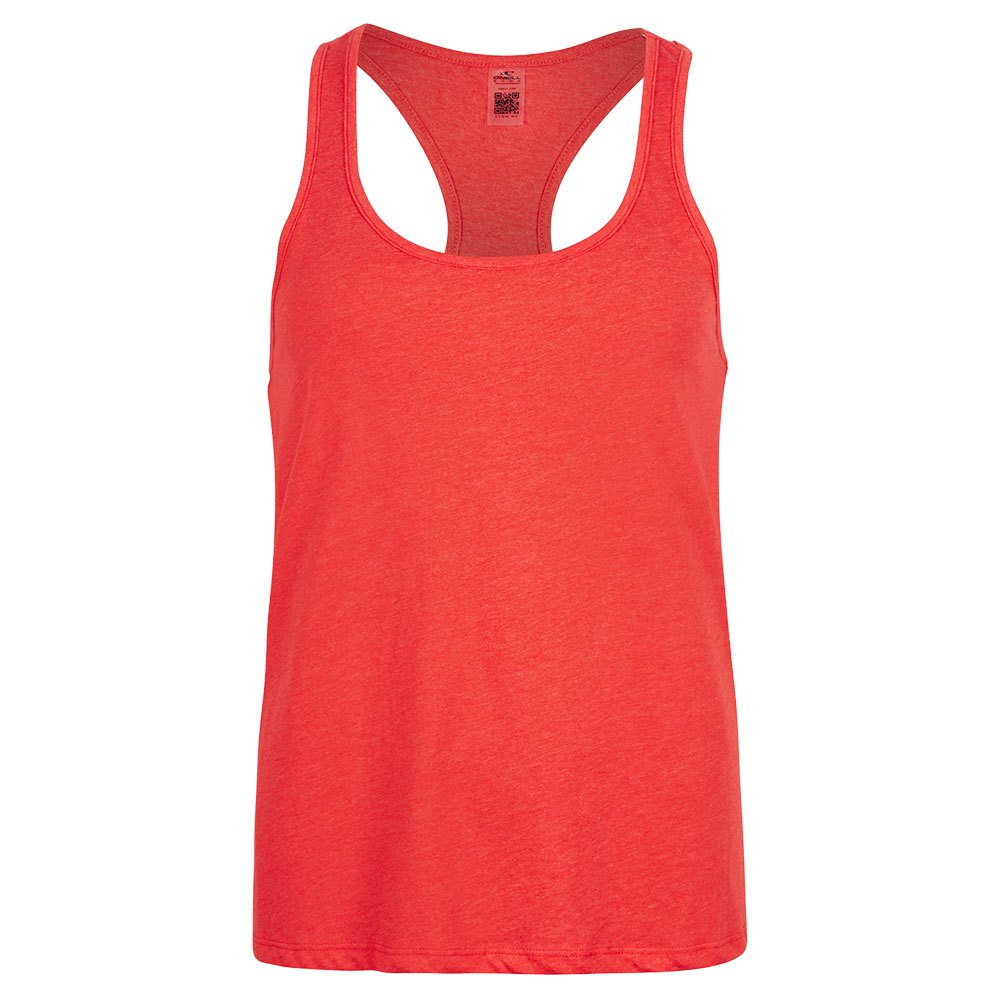 o´neill n1850004 essentials racer back sleeveless t-shirt orange xs femme