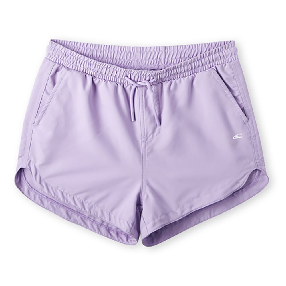 o´neill n3800002 anglet solid girl swimming shorts violet 7-8 years fille