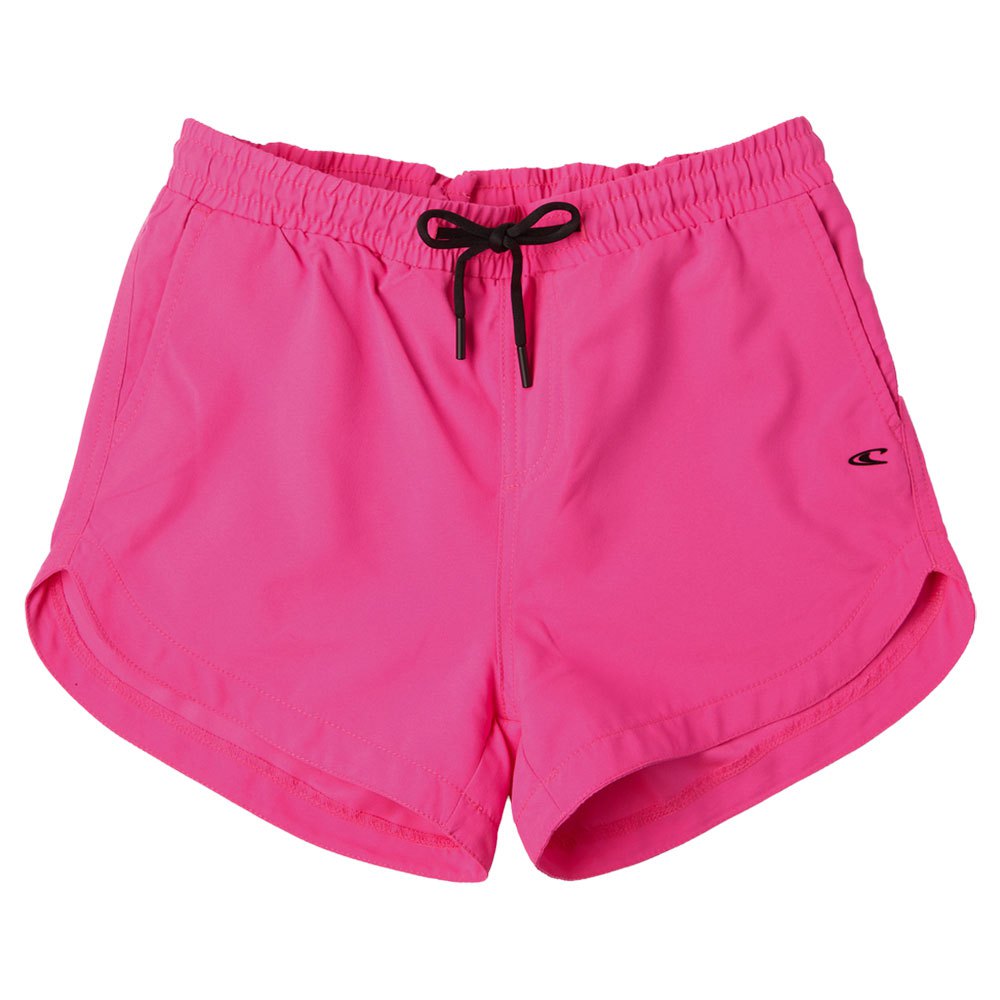o´neill n3800002 anglet solid girl swimming shorts rose 13-14 years fille