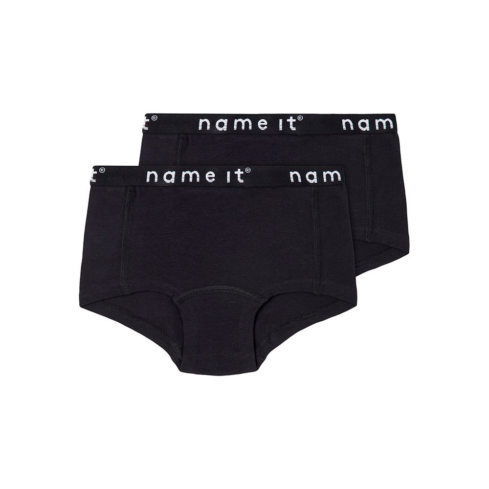 name it hipster panties 2 units noir 11-12 years fille