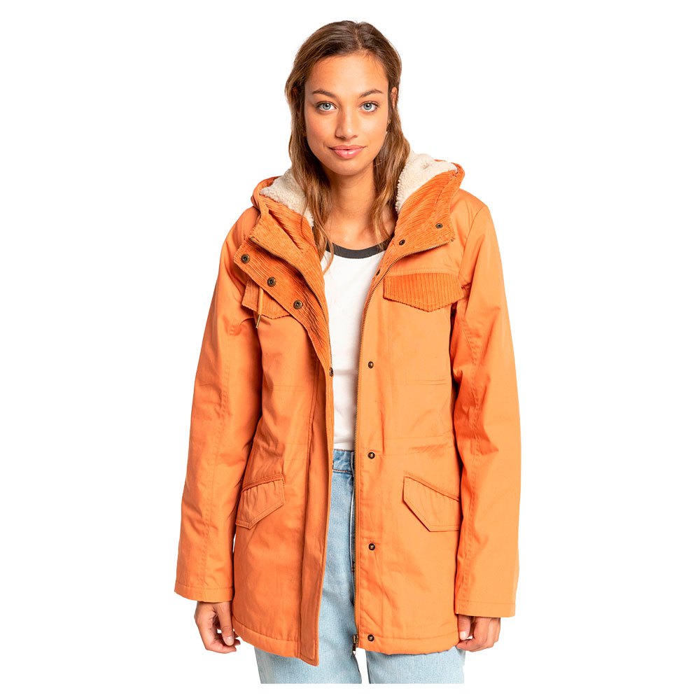 billabong so easy jacket orange xs femme