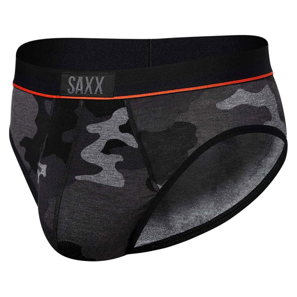 saxx underwear ultra super soft slip gris xs homme