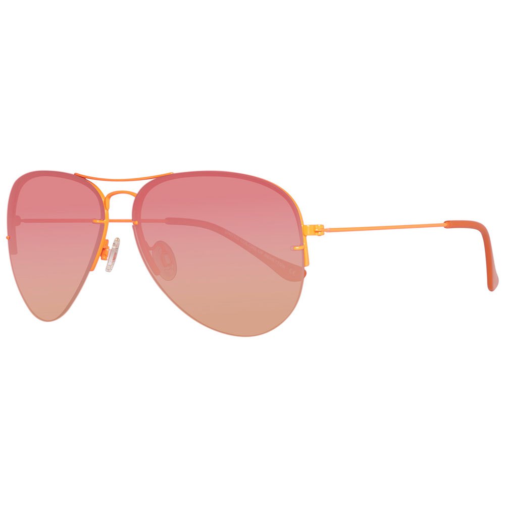 benetton be922s06 sunglasses orange  homme