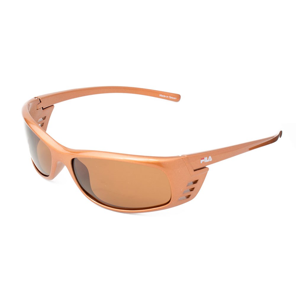 fila sf004-62c3 sunglasses orange  homme