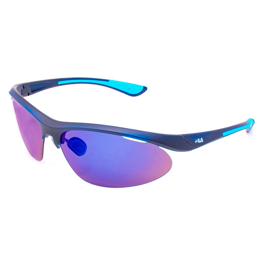 fila sf228-99pmnav sunglasses bleu  homme