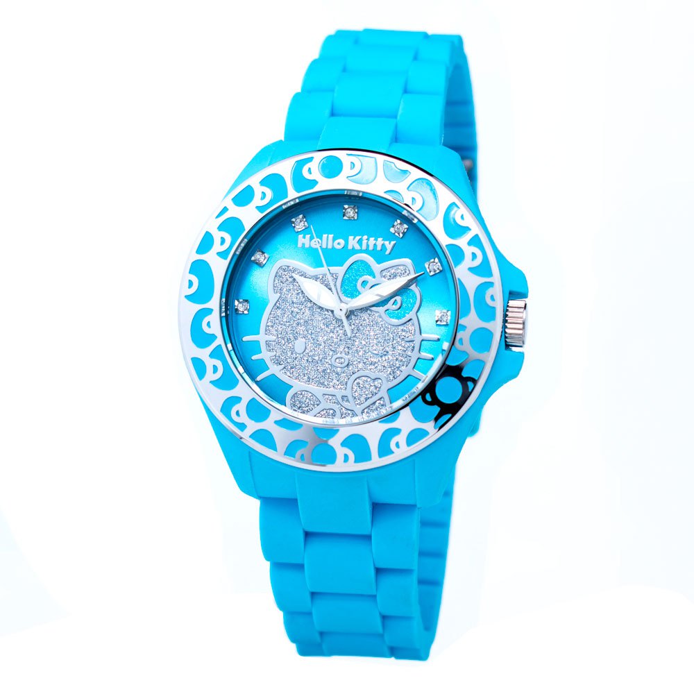 hello kitty hk7143b-01 watch bleu