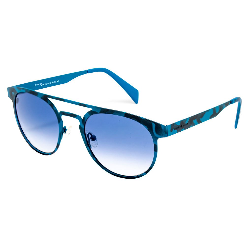 italia independent 0020-023-000 sunglasses bleu  homme