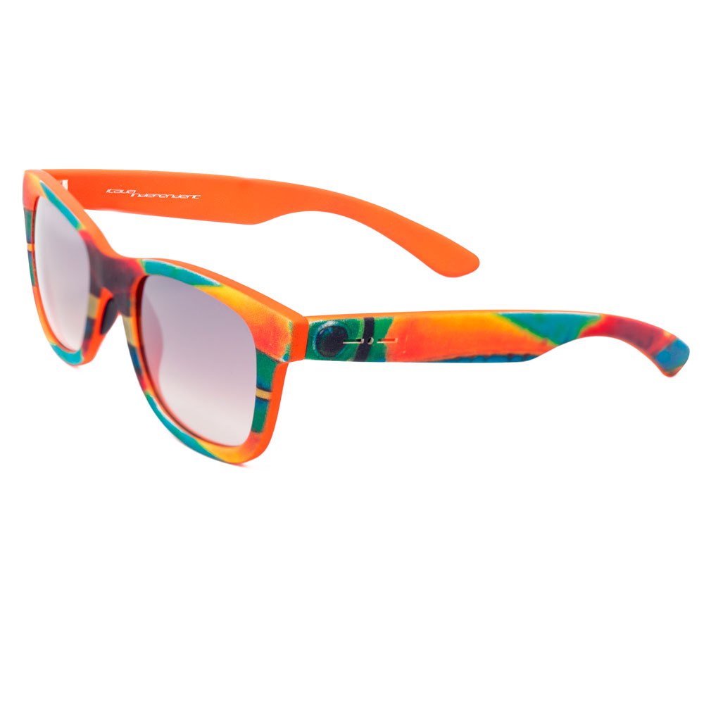 italia independent 0090-tuc-000 sunglasses orange  homme