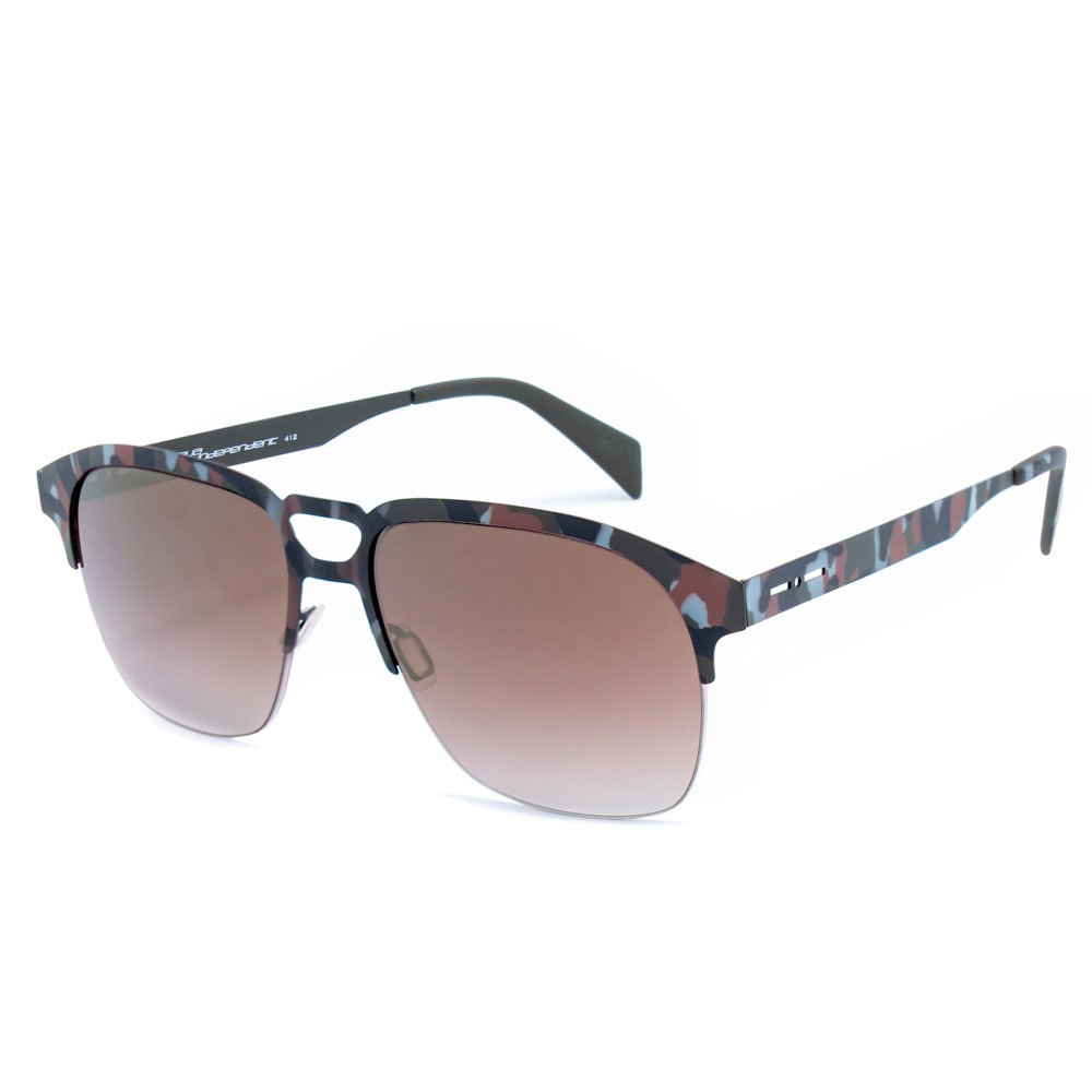 italia independent 0502-093-000 sunglasses gris  homme
