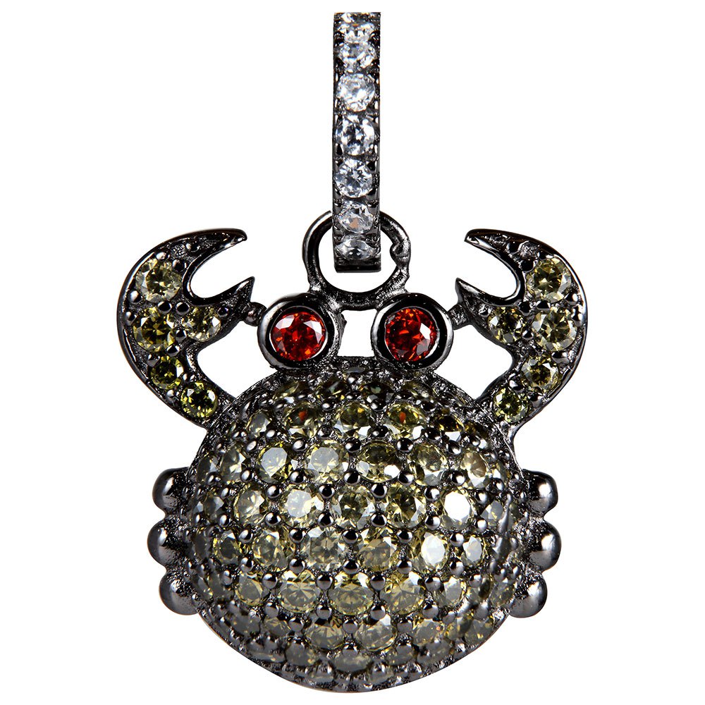 lancaster jla-pen-crab3 necklace argenté  homme