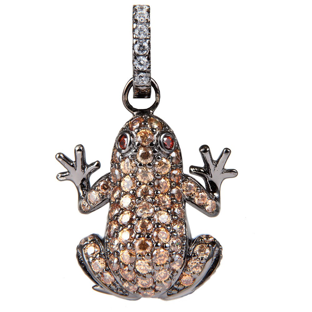 lancaster jla-pen-frog4 necklace doré  homme