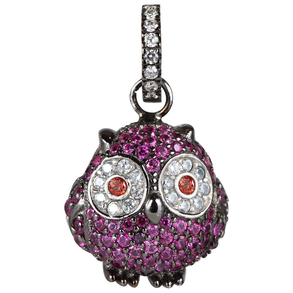 lancaster jla-pen-owl-5 necklace rose  homme