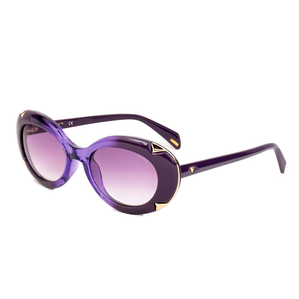 police spla16-540vaw sunglasses violet  homme