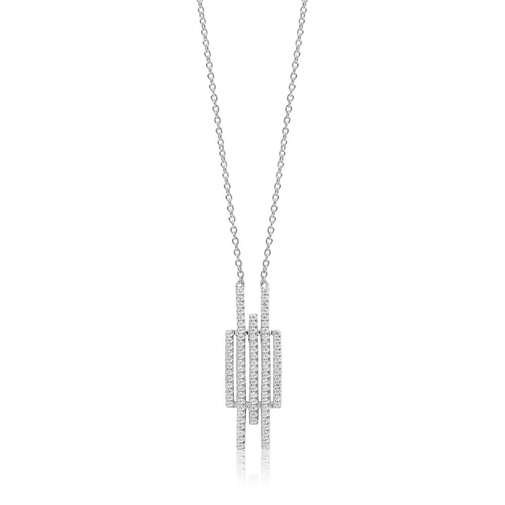 sif jakobs c0153-cz necklace argenté  homme