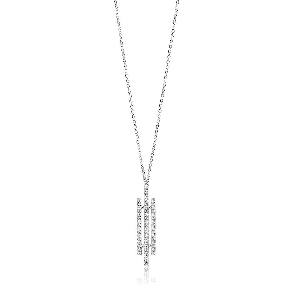 sif jakobs c0155-cz necklace argenté  homme