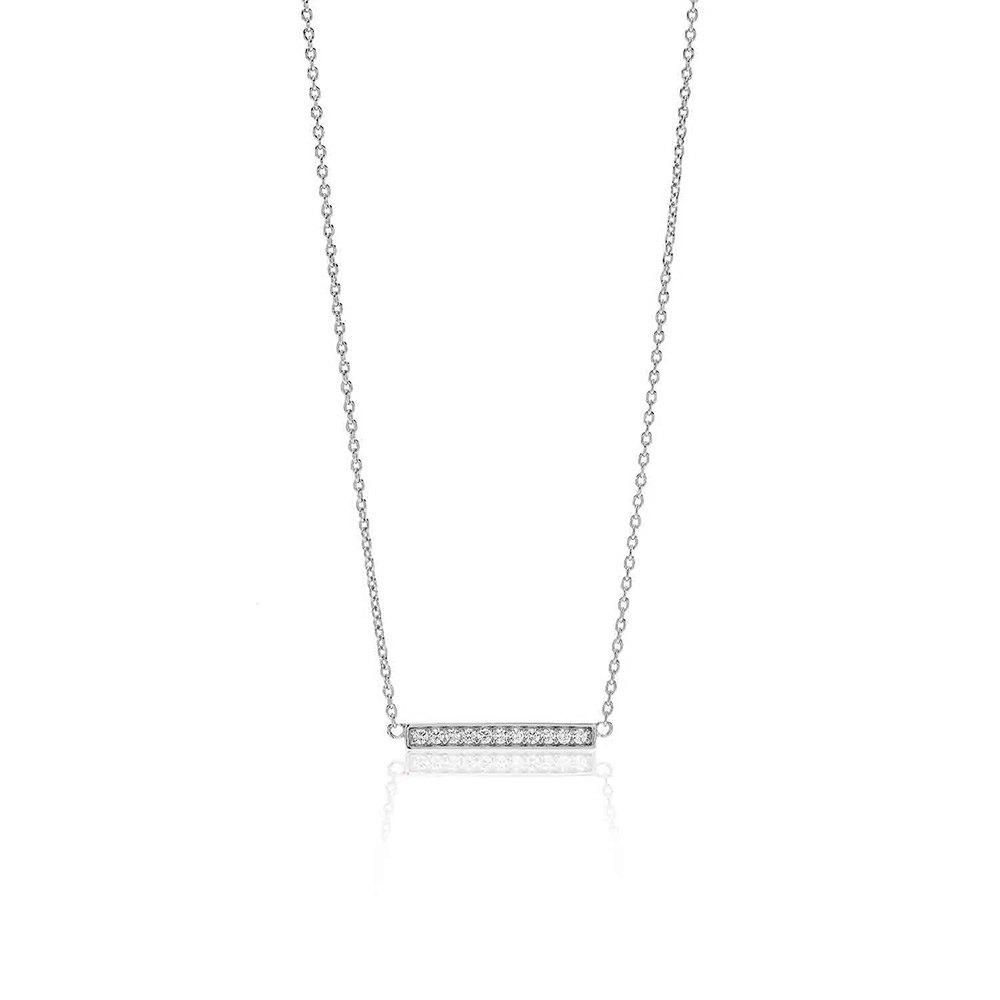 sif jakobs c1011-cz necklace argenté  homme