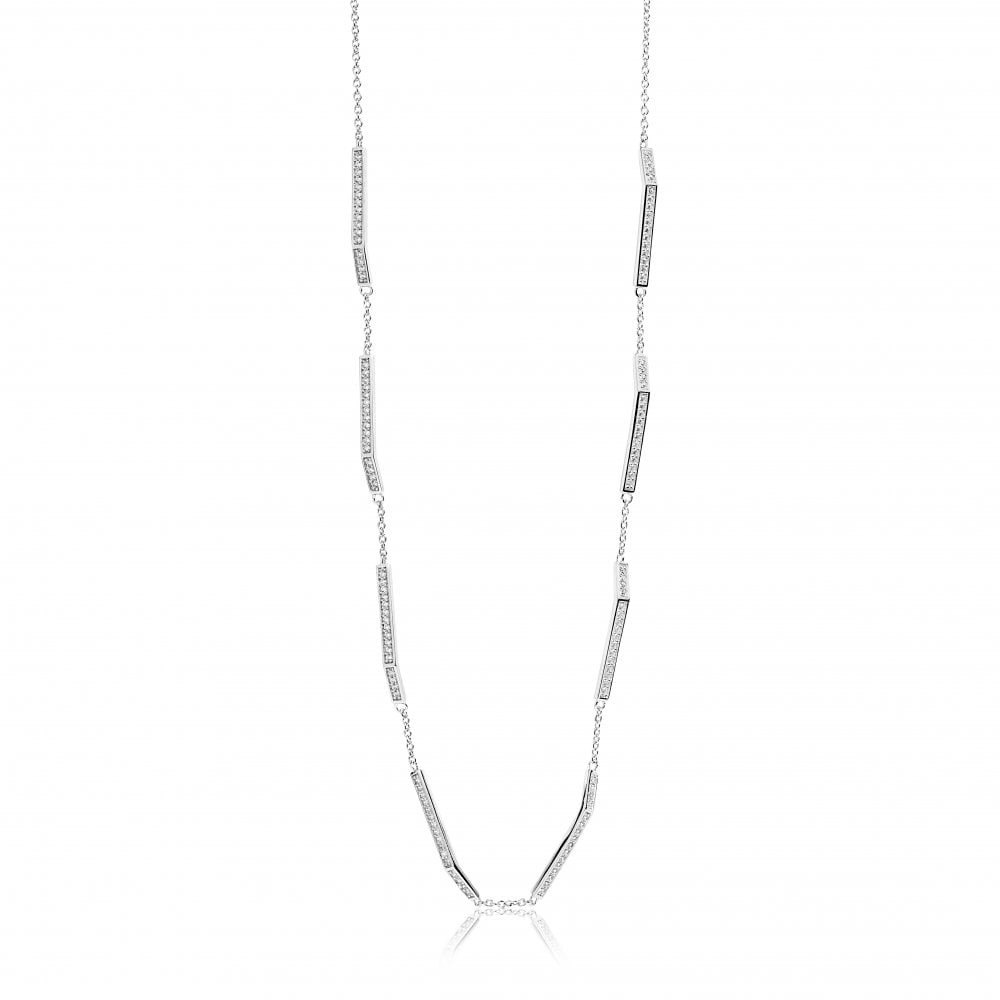 sif jakobs c446-cz necklace argenté  homme