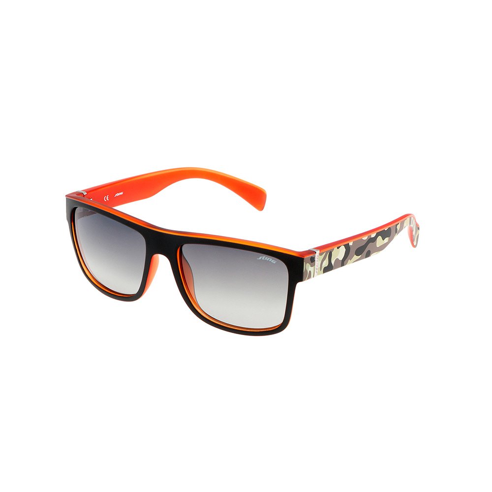 sting ss654356w54p sunglasses orange,noir  homme