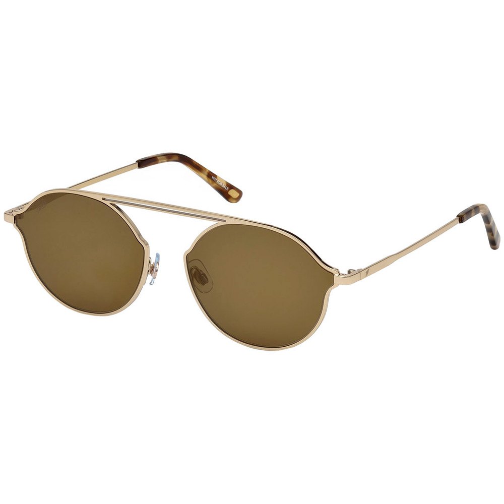 web eyewear we0198-32g sunglasses doré  homme