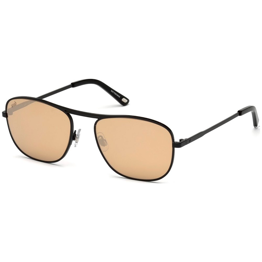 web eyewear we0199-02g sunglasses noir  homme