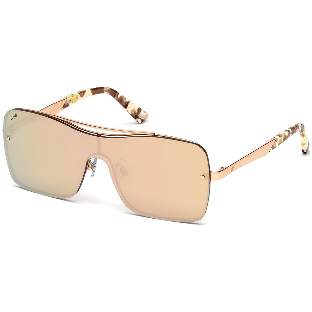web eyewear we0202-34g sunglasses beige  homme