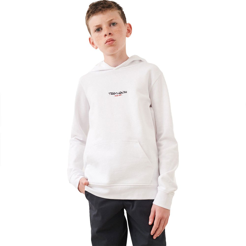 teddy smith jog hoodie blanc 14 years garçon