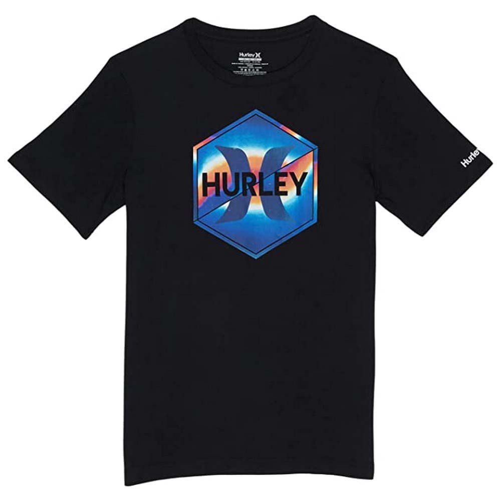 hurley gradient hex short sleeve t-shirt rouge m garçon