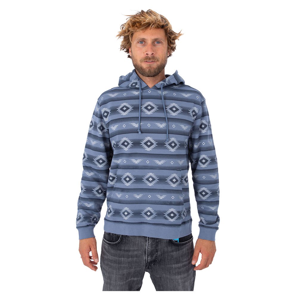 hurley oceancare sioux hoodie bleu s homme